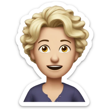 Martha Stuart frazzled sticker