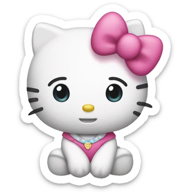 Hello kitty  sticker