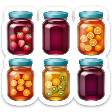 Jam Jars sticker