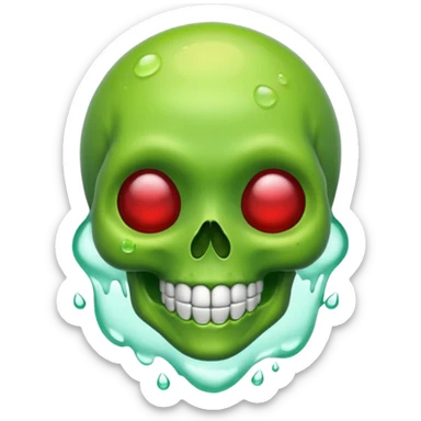 Pilot emoji alien emoji ghost emoji skull emoji wet rose emoji laughing emoji sticker