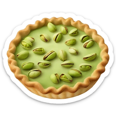 pistachio pie sticker