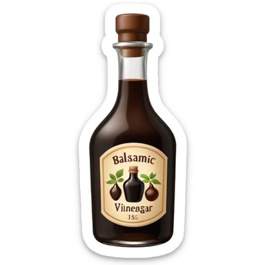 balsamic vinegar sticker