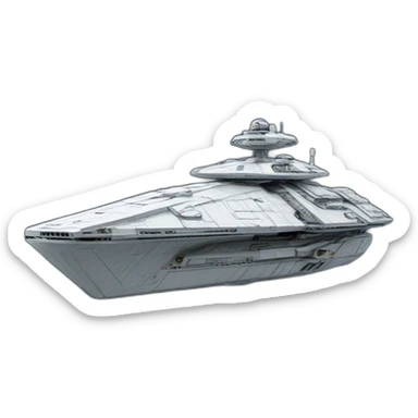 Starwars ship sticker