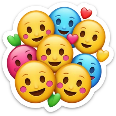 can you make a aesthetic emoji sticker