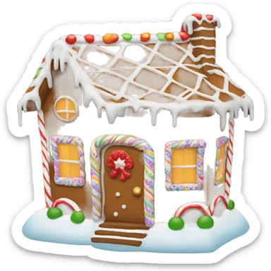 Gingerbread house  sticker