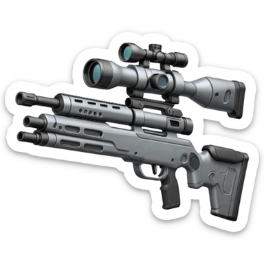 Halo sniper rifle sticker