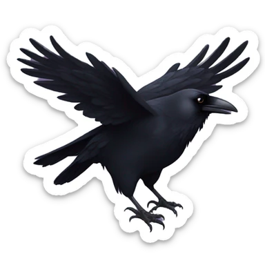 Raven sticker