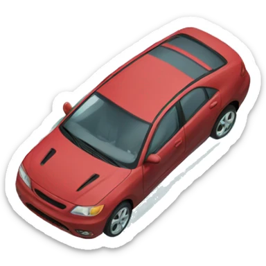 car in the pool sticker