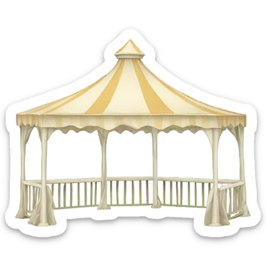 Gazebo marquee for party sticker