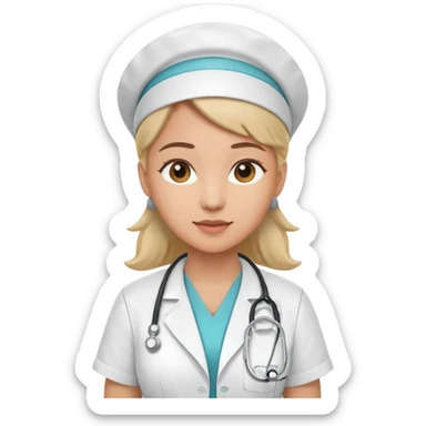 enfermera sticker