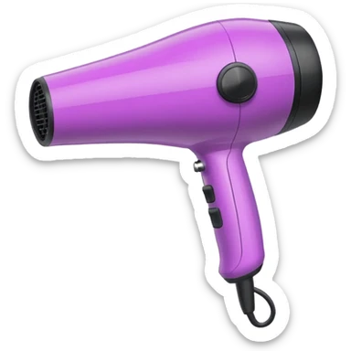 Cute Hair dryer, different designs and pattern sticker
