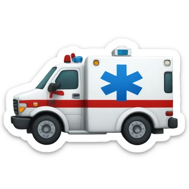 Ambulance sticker
