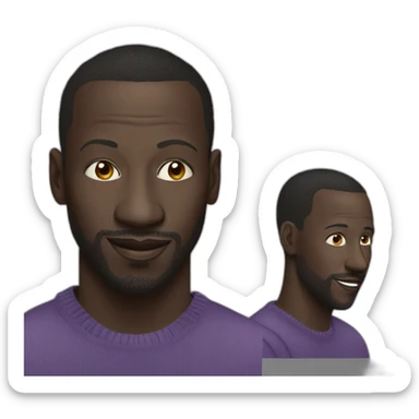 Omar sy sticker