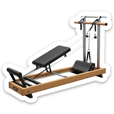 Reformer pilates emoji sticker