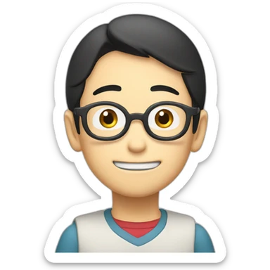 Nobita shizuka sticker