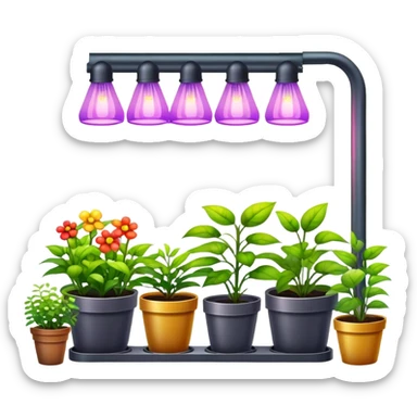 garden Grow Lights sticker