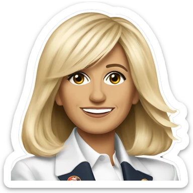 Brigitte macron sticker