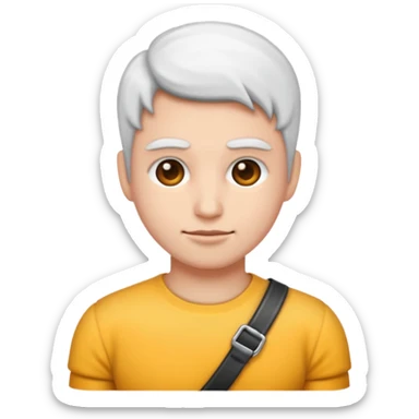 creami un emoji solo del distretto della  spalla corpo umano sticker