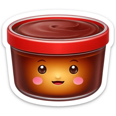 Red Bean Paste Jelly sticker