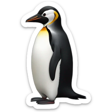 Pingouin sticker