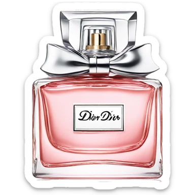 Miss dior perfume sticker