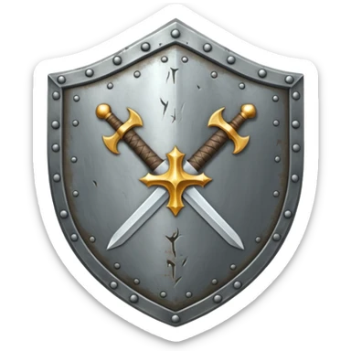 Knight's Shield sticker