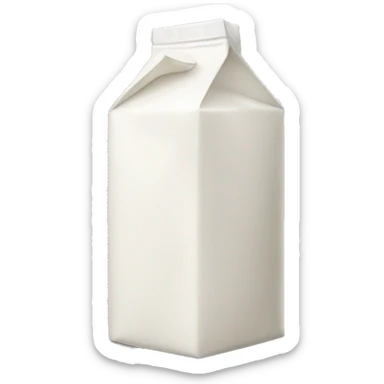 milk carton  sticker