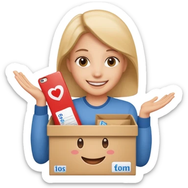 Contribution sticker