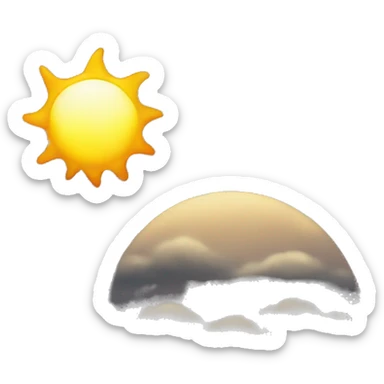 Sun sticker