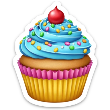 mms cupcake sticker