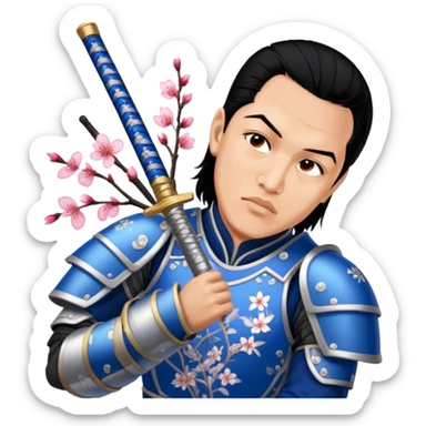 Samurai Warrior sticker