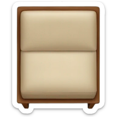 furniture top view sticker