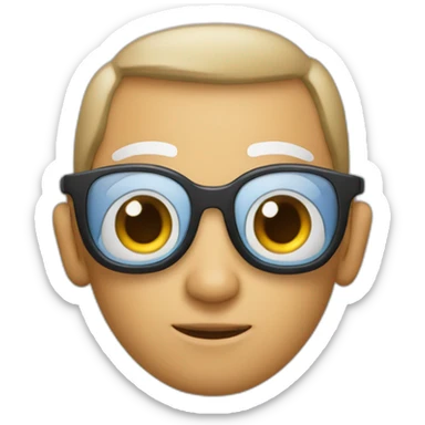 Et com óculos escuros  sticker