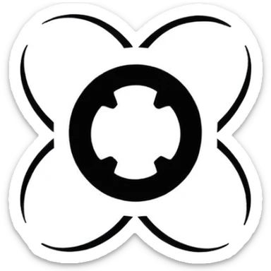 Scp foundation secure contain protect main logo sticker