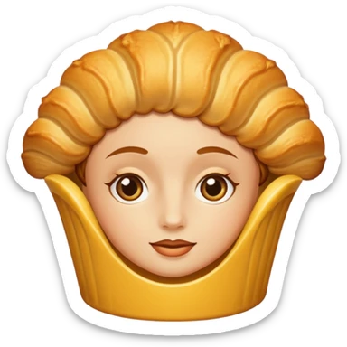 dessert Madeleine sticker