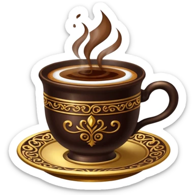 turkish coffe  sticker