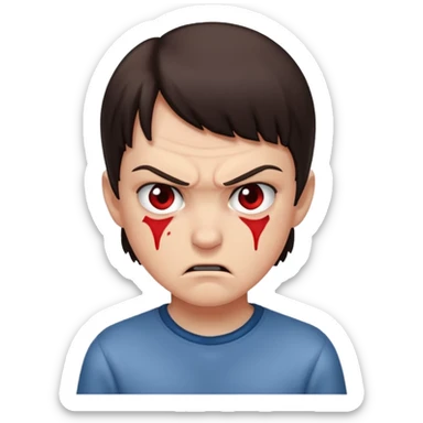 Make a stranger things eleven emoji sticker