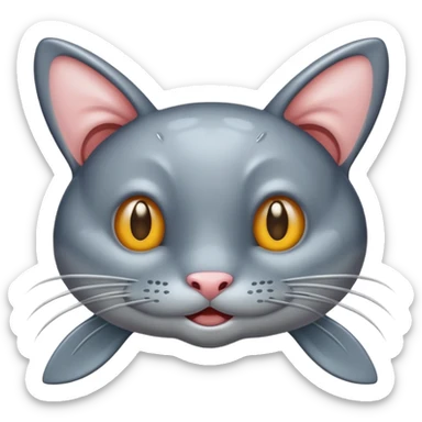 catfish realistic sticker