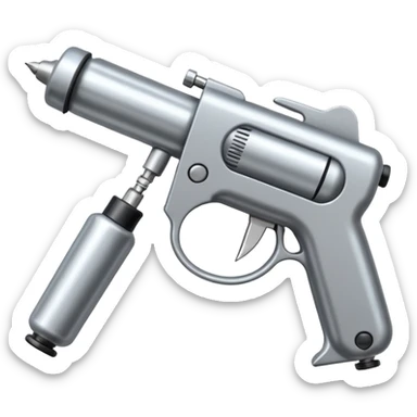 Tattoo gun and needle sticker