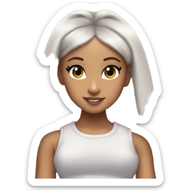 Ariana Grande thank u next album cover sticker