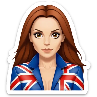 Melanie Chisholm circa 1997, Spice Girls sticker