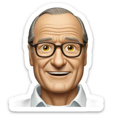 Jacques Chirac sticker