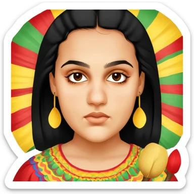 Vibrant Festival Singer sticker