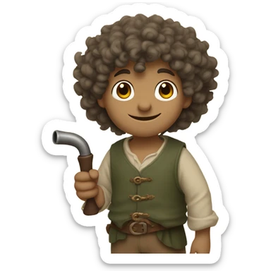 Lord of the rings hobbit sticker