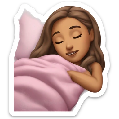 Ariana Grande sleeping sticker