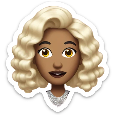 Me as a drag queen sticker
