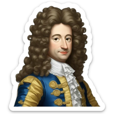 Louis XIV sticker