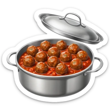 open buffet meatballs sticker