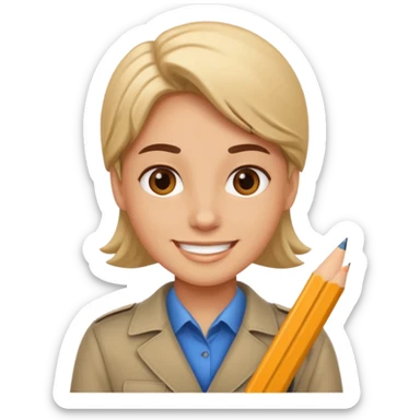 chef d'équipe et rédacteur sticker