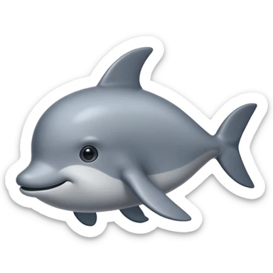 Trippy space background with vaquita  sticker